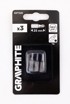 GRAPHITE torx bitovi T8 x 25 mm, 1/4", 56T526, 3 kom.